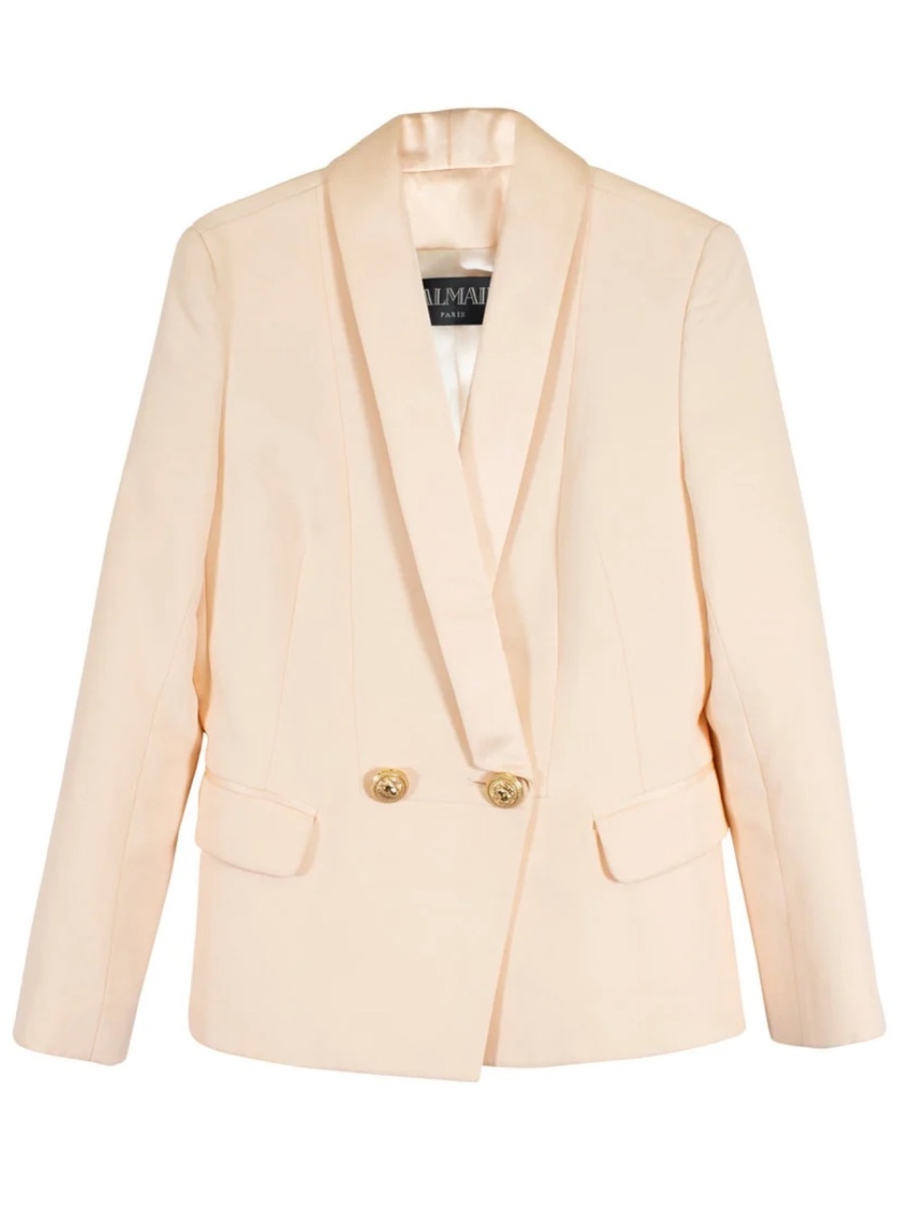 Balmain Light Pink Double-breasted Blazer